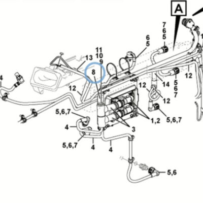 Патрубок VOE-4803755