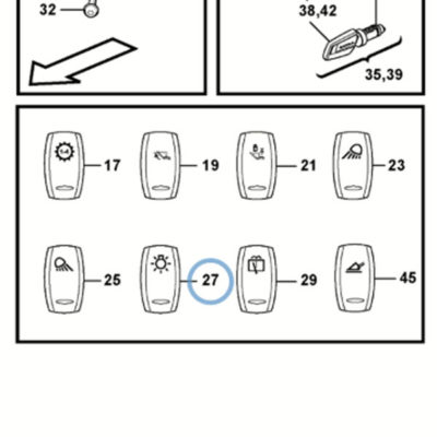 Кнопка VOE-11428009