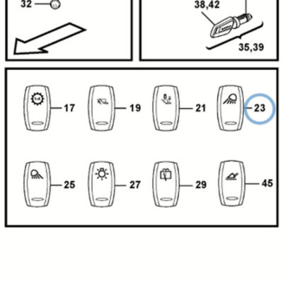 Кнопка VOE-11428010