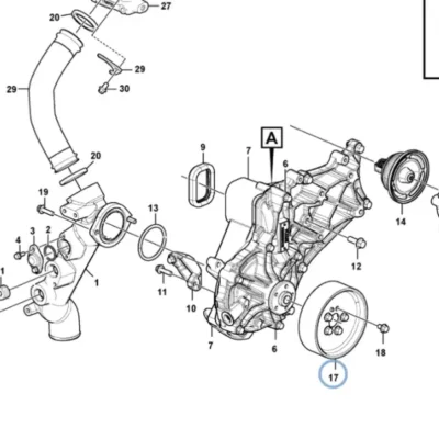 Шкив VOE-21585372
