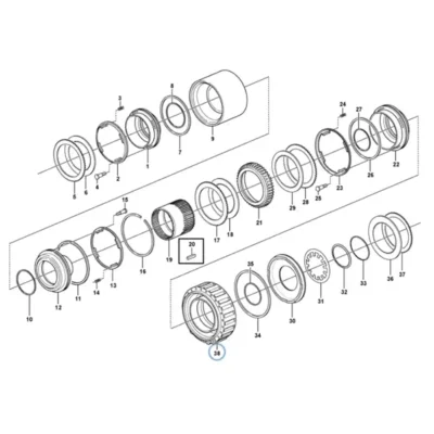 Кожух VOE-11038032