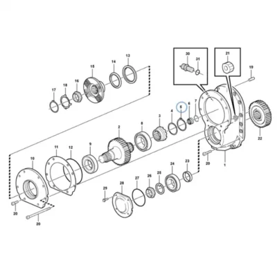 Стопорное кольцо VOE-914480