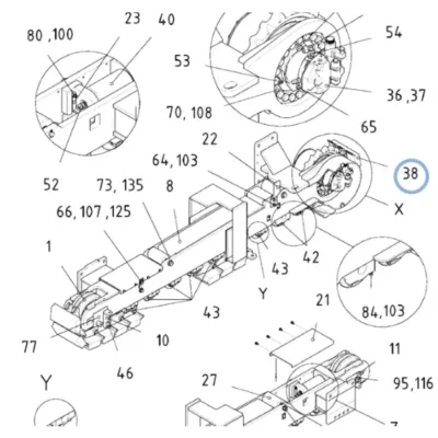 Комплект траков RM-14272215